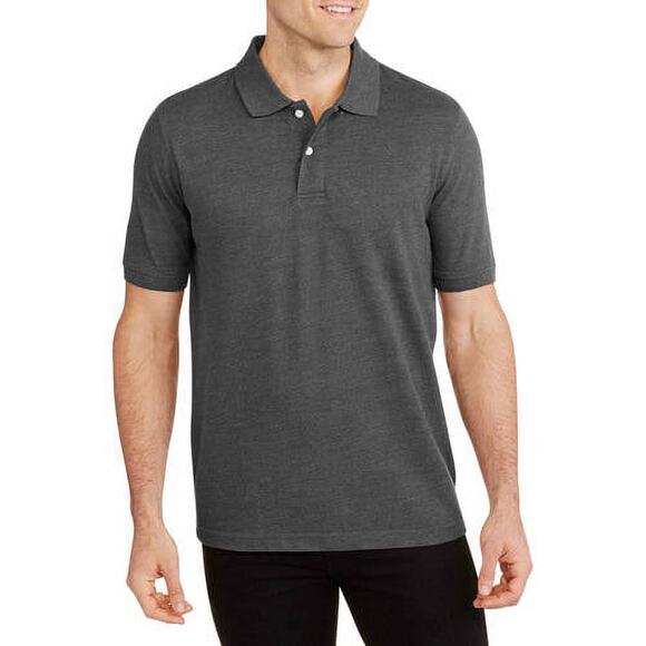 Faded Glory Gray Polo Shirt Men’s Size 3XL - Picture 1 of 6